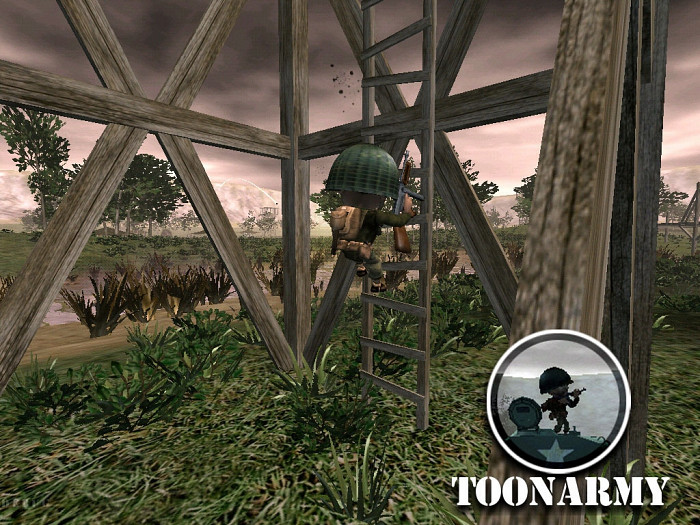Скриншот из игры Toon Army