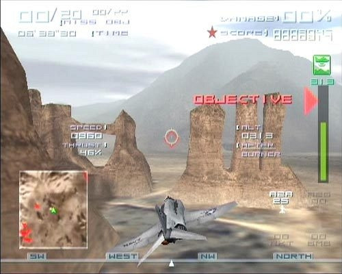 Скриншот из игры Top Gun: Combat Zones