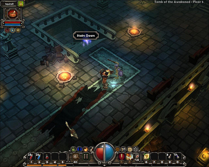 Скриншот из игры Torchlight