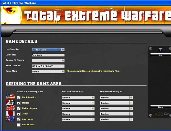 Скриншот из игры Total Extreme Warfare