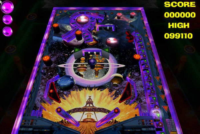 Скриншот из игры Total Pinball 25