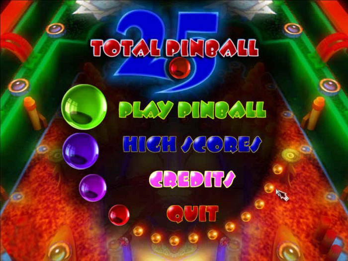 Скриншот из игры Total Pinball 25