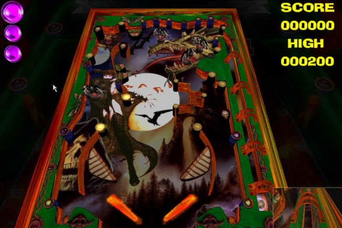 Скриншот из игры Total Pinball 25