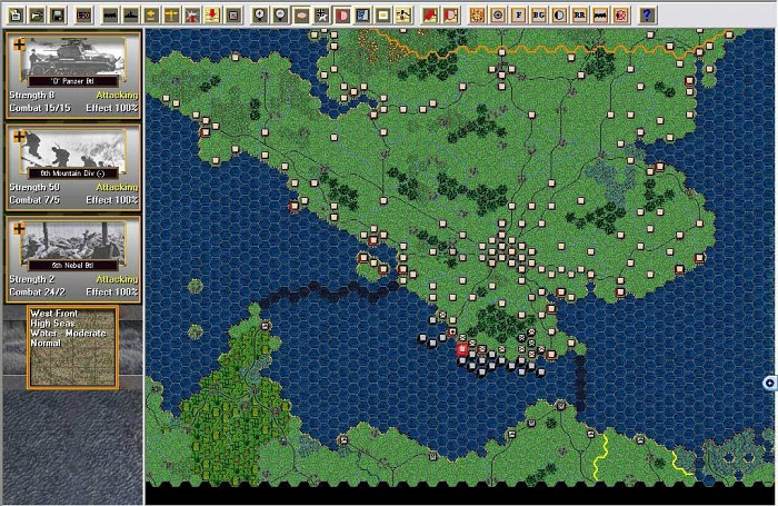 Скриншот из игры Total War in Europe: First Blitzkrieg