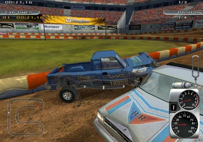 Скриншот из игры Tough Trucks: Modified Monsters