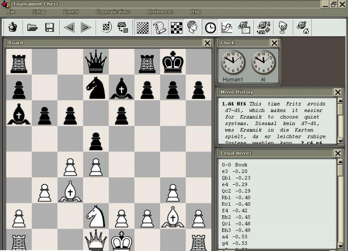 Скриншот из игры Tournament Chess