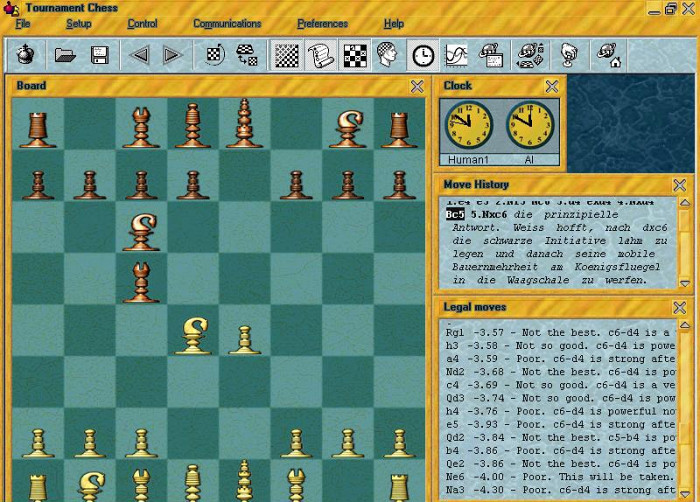 Скриншот из игры Tournament Chess