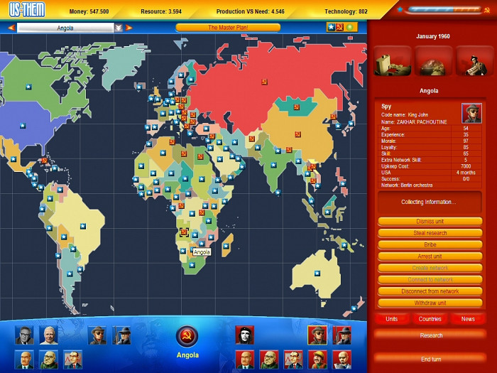 Скриншот из игры Us and Them: Cold War