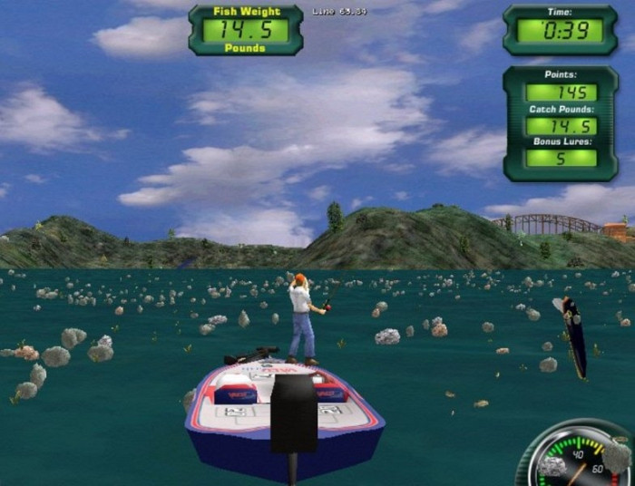 Скриншот из игры USA Bass Championship