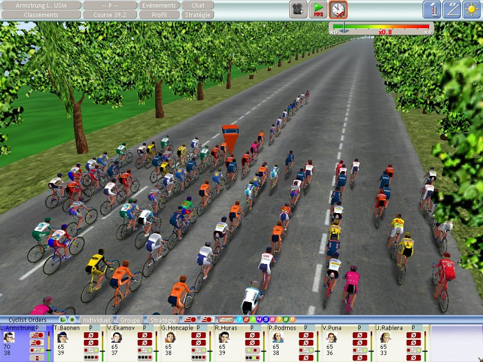 Скриншот из игры Cycling Manager 2