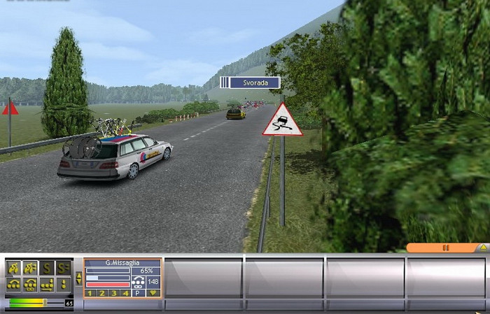 Скриншот из игры Cycling Manager 3