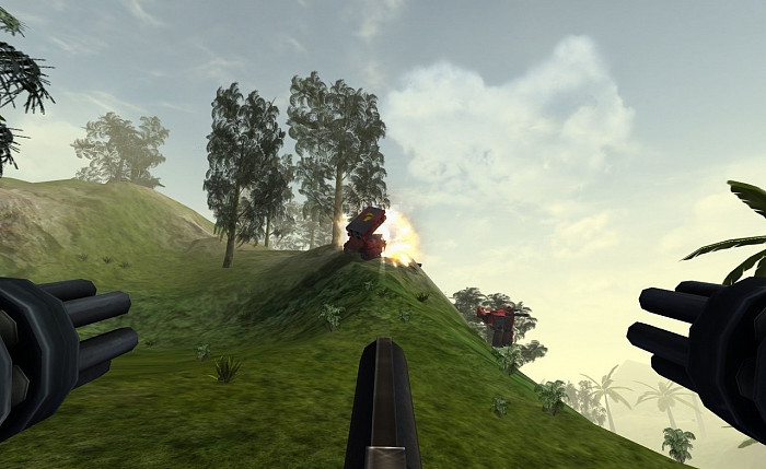 Скриншот из игры Cyber-Wing