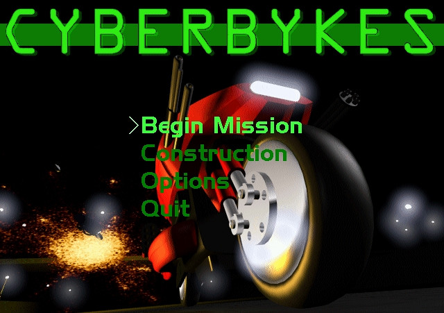 Скриншот из игры Cyber Bikes