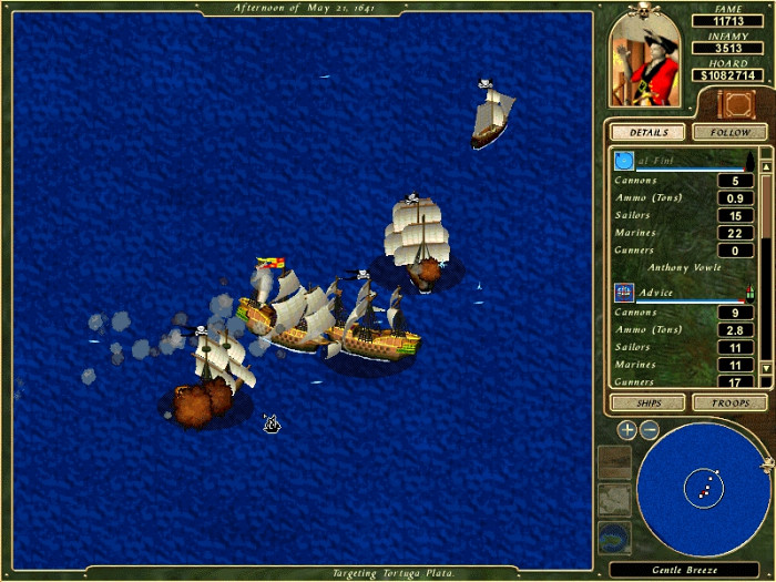 Скриншот из игры Cutthroats: Terror on the High Seas