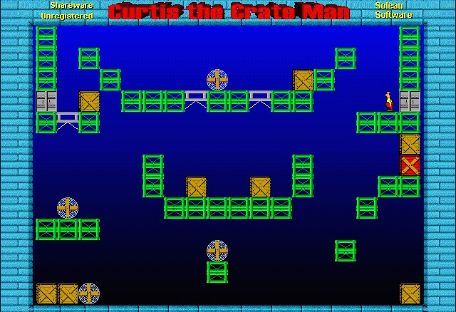 Скриншот из игры Curtis the Crate Man