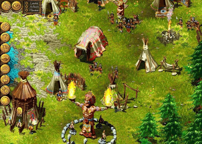 Скриншот из игры Cultures: The Discovery of Vinland