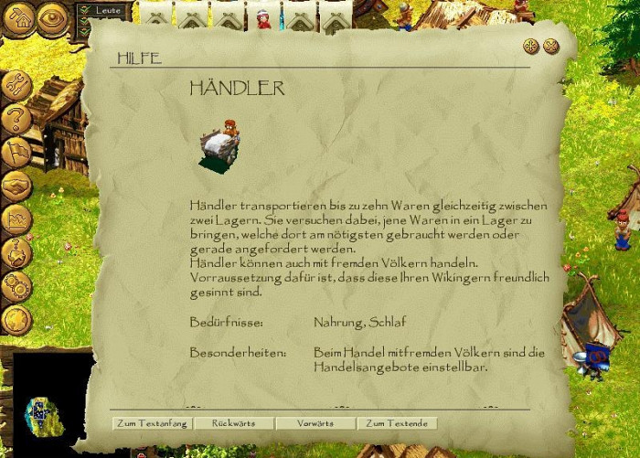 Скриншот из игры Cultures: The Discovery of Vinland