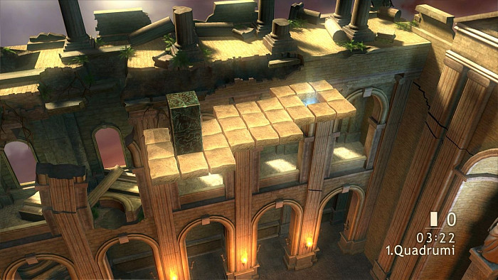 Скриншот из игры Cuboid