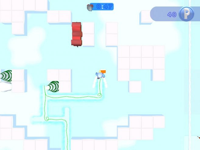 Скриншот из игры Cubme