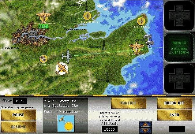 Скриншот из игры Achtung Spitfire!