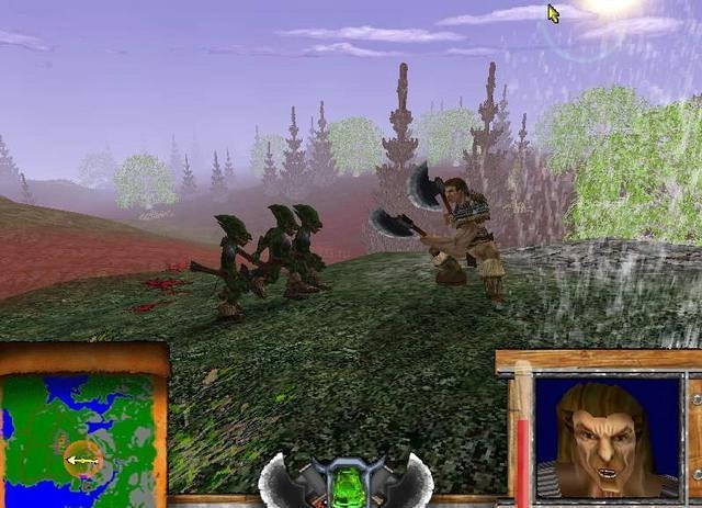 Скриншот из игры Axes of Evil