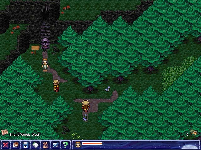 Скриншот из игры Aveyond: The Lost Orb