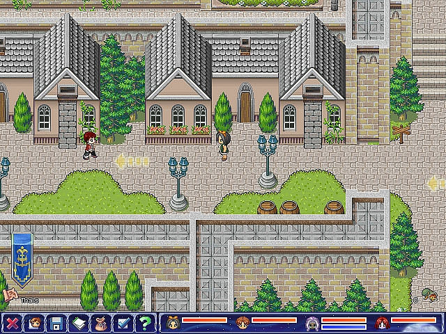 Скриншот из игры Aveyond: Gates of Night