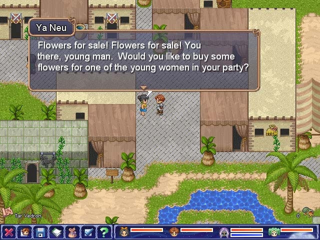 Скриншот из игры Aveyond: Gates of Night