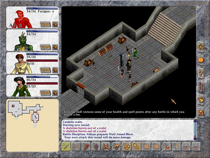 Скриншот из игры Avernum 5