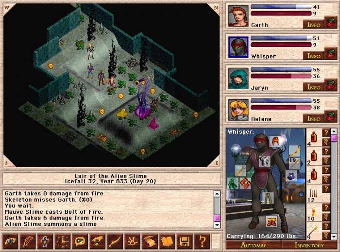 Скриншот из игры Avernum 3