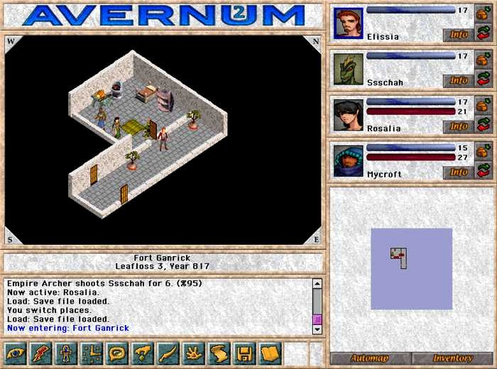 Скриншот из игры Avernum 2