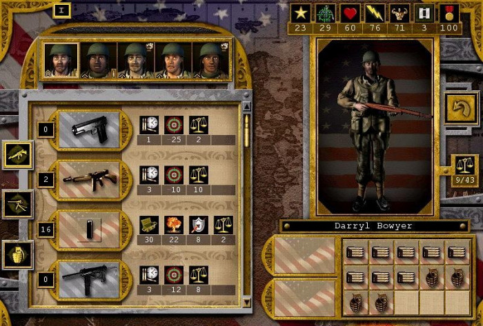Скриншот из игры Avalon Hill's Squad Leader
