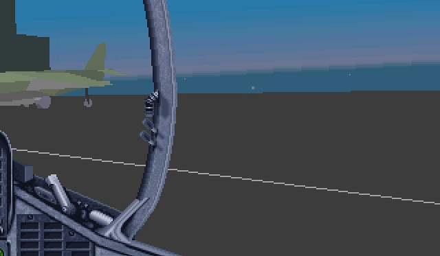 Скриншот из игры AV8B Harrier Assault
