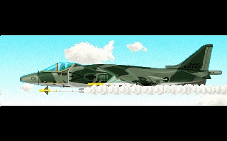 Скриншот из игры AV8B Harrier Assault