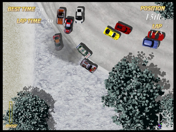 Скриншот из игры Auto Cross Racing