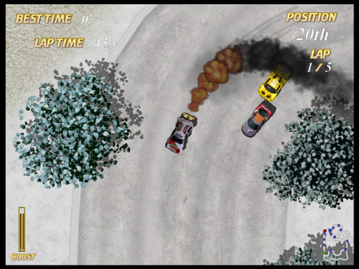 Скриншот из игры Auto Cross Racing