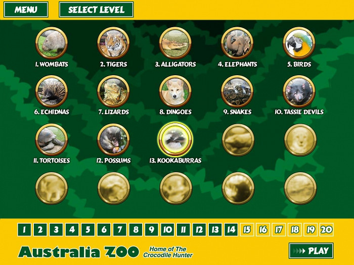 Скриншот из игры Australia Zoo Quest