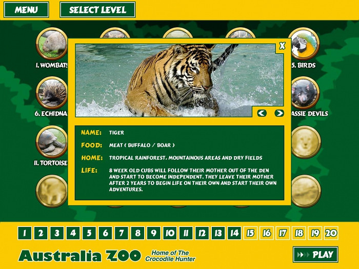Обложка для игры Australia Zoo Quest