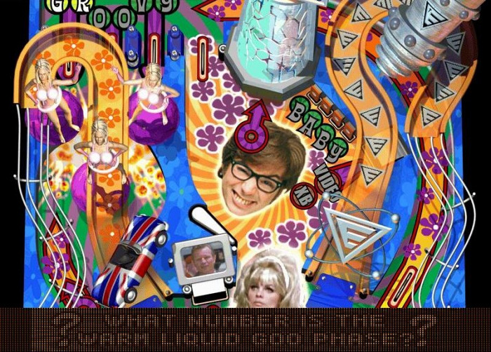 Скриншот из игры Austin Powers Pinball