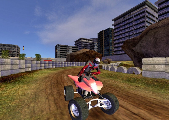 Скриншот из игры ATV Mudracer