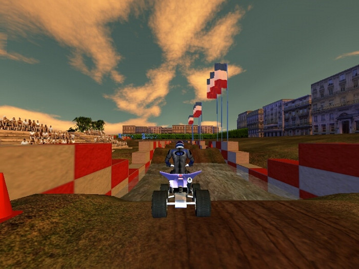 Скриншот из игры ATV Mud Racing