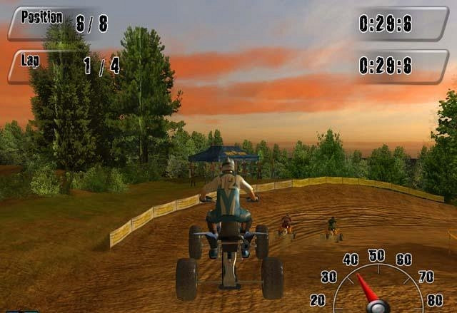 Скриншот из игры ATV GP
