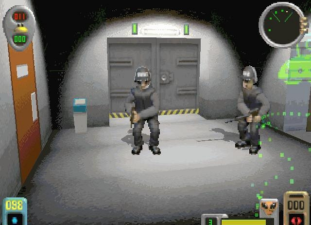 Скриншот из игры Attack of the Saucerman