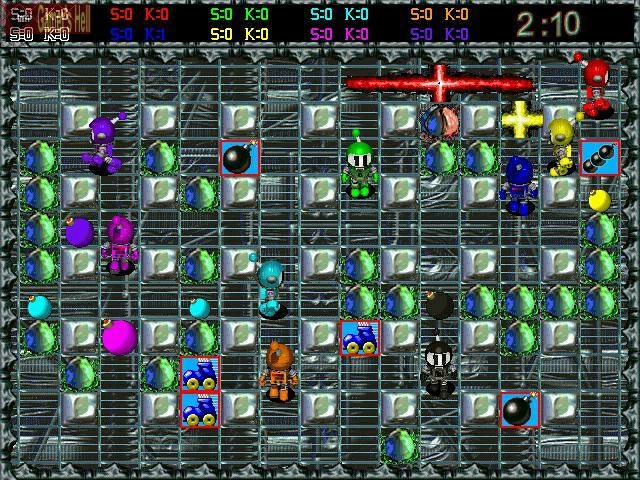 Скриншот из игры Atomic Bomberman