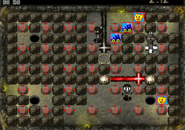 Скриншот из игры Atomic Bomberman