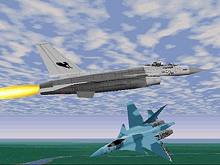 Скриншот из игры ATF NATO Fighters