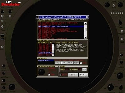 Скриншот из игры ATC Simulator