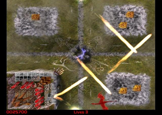 Скриншот из игры Atari Revival: Warlords 3D