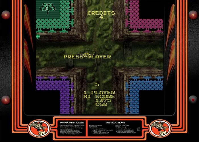 Обложка для игры Atari Revival: Warlords 3D