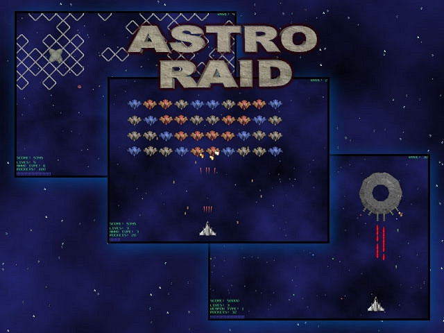 Скриншот из игры AstroRaid